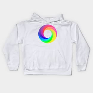 RAINBOW CIRCLE Kids Hoodie